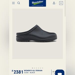 Blundstone Women's All-Terrain Black Clog